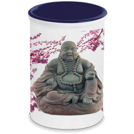 Porte stylos Bouddha en céramique
