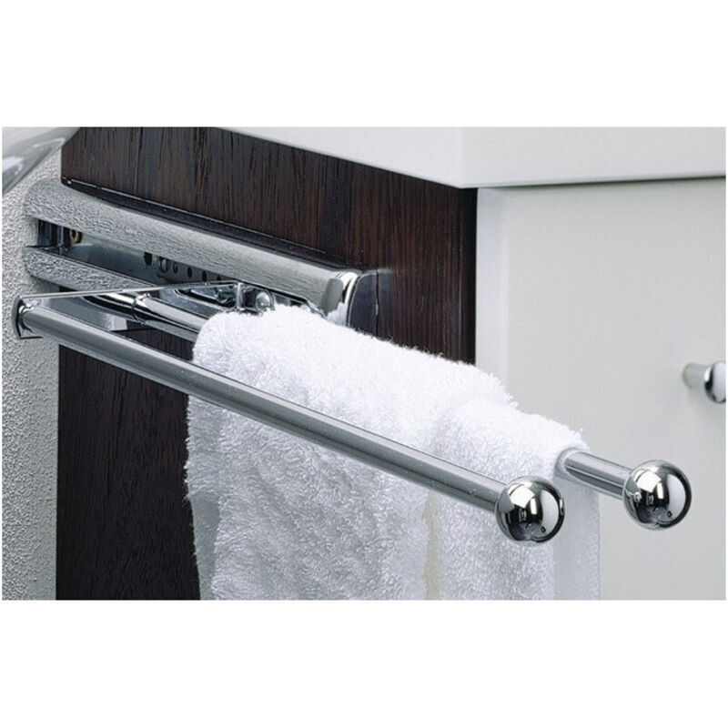 Porte torchon coulissant 1 bras HETTICH