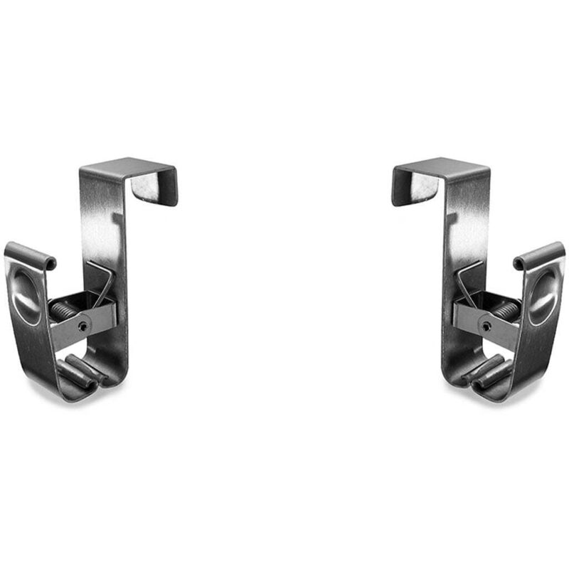 CALICOSY - Porte torchon en inox pour tiroir - Lot de 4