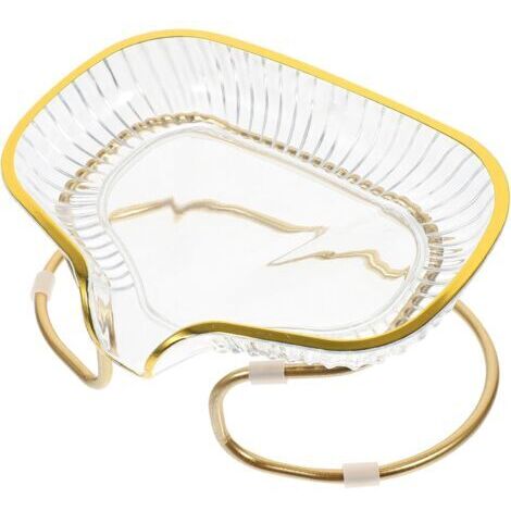 Porte Transparent Auto Drainant Matériau pour Salle de Bain Support de Rangement Pratique et pour Organiseur Hygiénique et