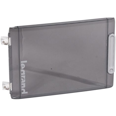 Porte transparente XL³125 IP40 IK09 pour coffret 1 rangée référence 401611, 401652 ou 401653 LEGRAND 401871