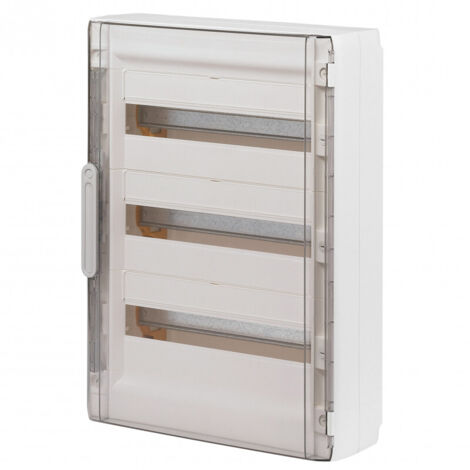 Porte transparente XL³125 IP40 IK09 pour coffret 3 rangées réference 401613 LEGRAND 401873