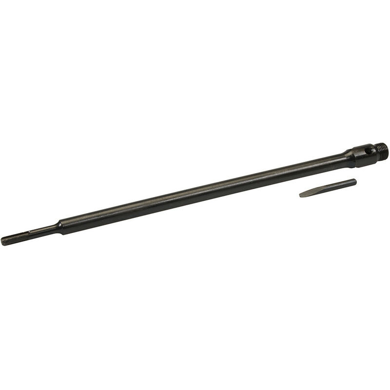 Silverline - Arbre porte-trepan sds-plus 450 mm 1/2 bsp, avec chasse cone