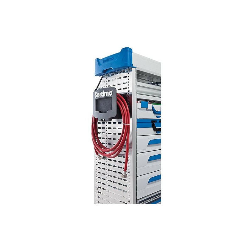 Banyo - Porte tuyau Sortimo adapté à Workmo Plaque trouée alu