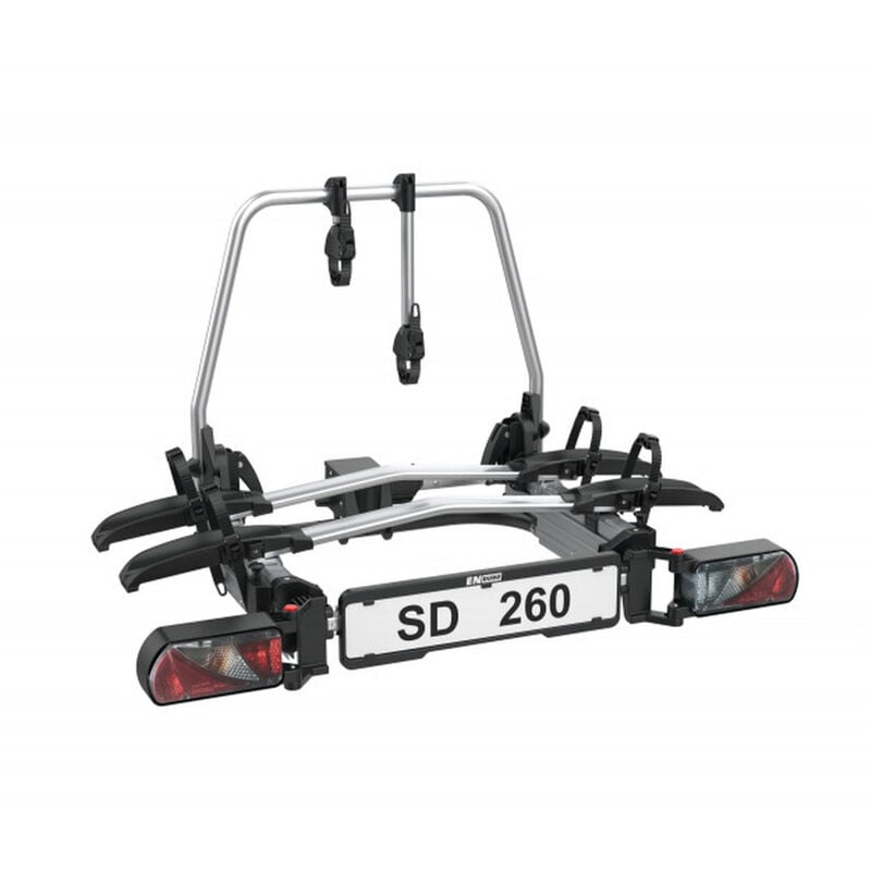 Porte-vélo plateforme coulissante SD260 Argenté - ENDURO