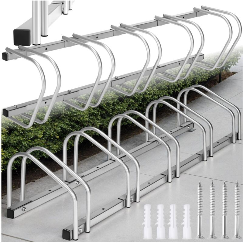 Porte vélo mural en acier -