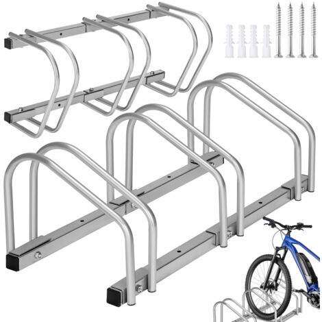 Porte Vélo, Support Vélo, Range Vélo au Sol, Mural en Acier