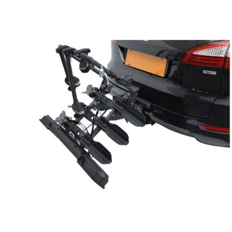 Porte-vélo sur attelage 3 vélos PZ7083WEB – Charge maximale 60 kg – Inclinaison pour accès coffre – Compatible Fat Bikes