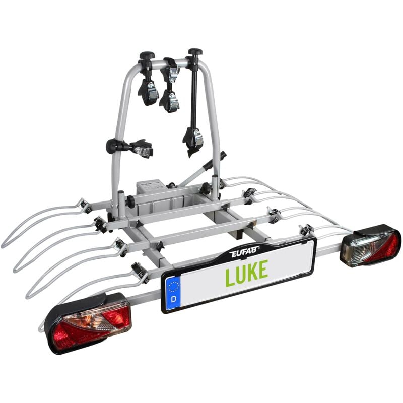 Eufab - Porte-vélos 4 Vélos Plateforme Basculante Luke