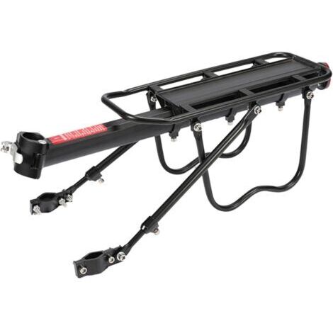 Porte-vélos Arrière Support Bagage pour VTT Porte-Bagages Béquille Arrière Tablette(Libération semi-rapide)