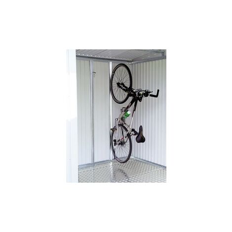 Porte-vélos Bike Max pour abri EUROPA – Rangement pour 2 vélos – Acier galvanisé – Charge maximale 100kg – Biohort