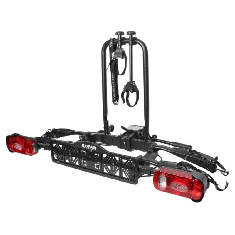 Porte-vélos Eufab Crow Plus pour 2 vélos extensible à 3