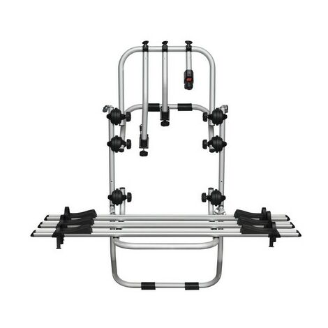 Porte-vélos hayon 3 vélos – Fixation 6 sangles pour arrimage sécurisé – Adapté aux véhicules utilitaires et vans – Polaire - PVA3-INVA
