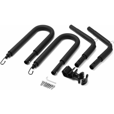 Porte-vélos pour planche de surf Porte-vélo pour planche de surf - Le noir