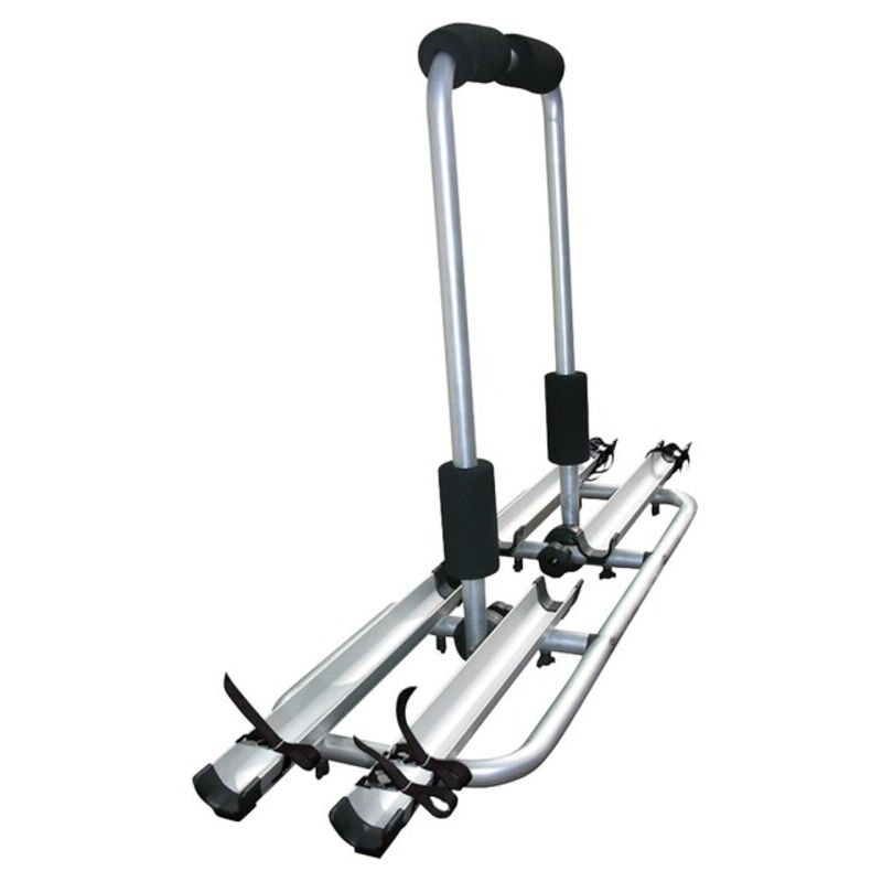 LAS - Porte-vélos sur timon de remorque et caravane pour 2 vélos