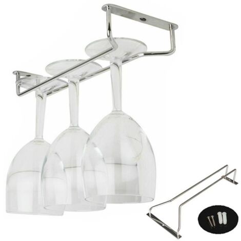 Porte-verre Ranger Support Pr Verres à Pied Chrome 27 mm