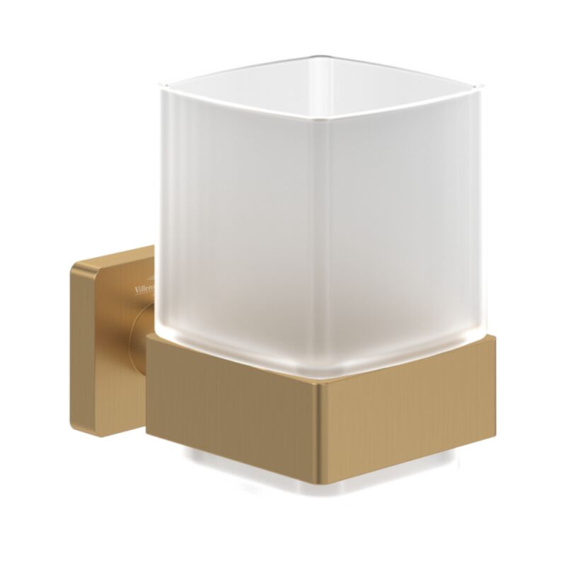 Villeroy&boch - Porte-verre villeroy et boch Elements - Striking aspect or brossé