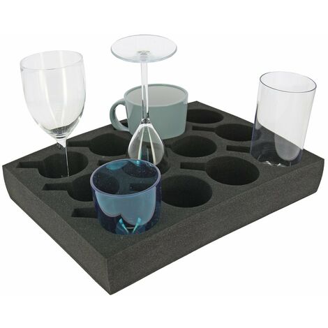 Porte verres en mousse INCASA