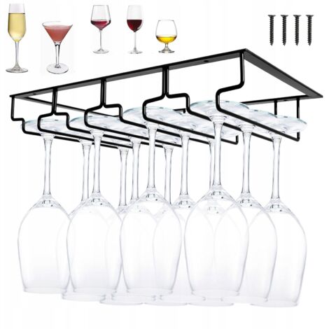 PORTE-VERRES SUSPENDU À 4 RANGÉES