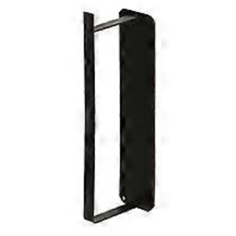 Porte-vêtements magnétique, étagère de rangement, gain de place latéral, porte-serviettes mural pour un espace de rangement accru 25 cm