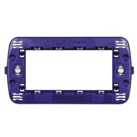 Porte-vis pour plaques Livinglight 4 modules LN4704