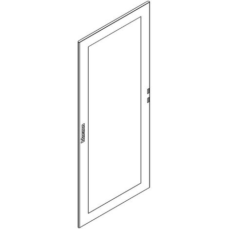 Porte vitrée Bticino MAS pour armoires sur pied LDX400 LDX800 93890V