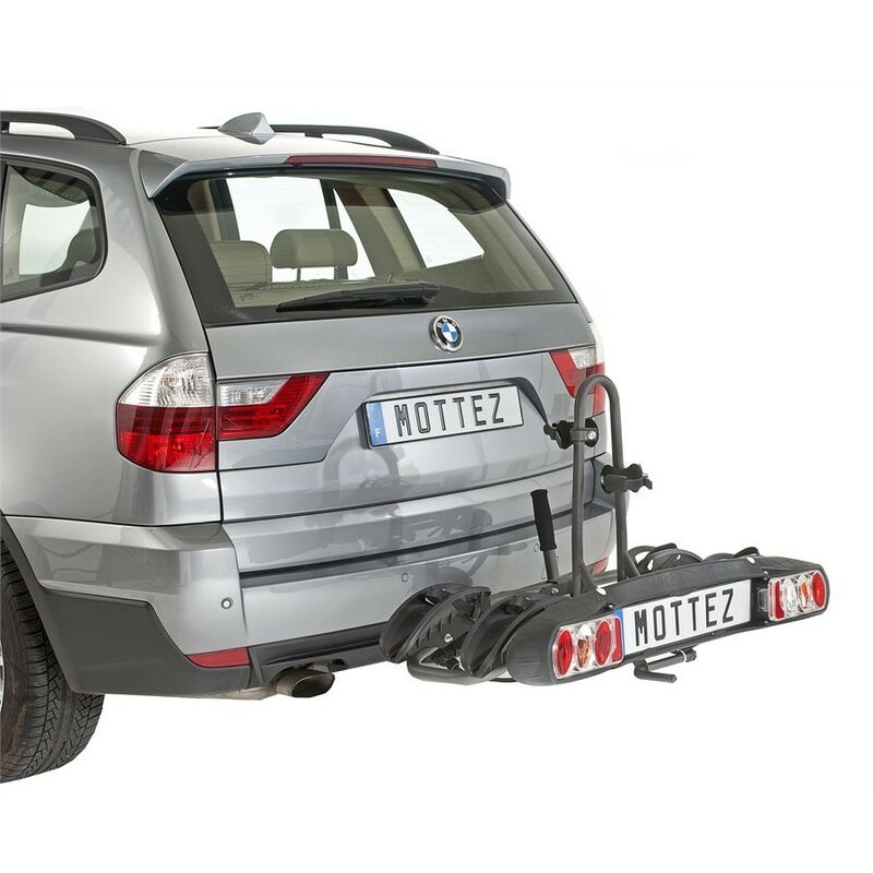 Porte-vélo plateforme 2 vélos platinium Mottez