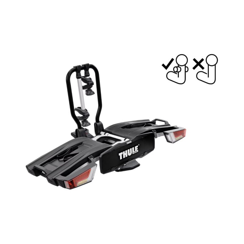 Thule - Porte-vélos EasyFold xt f pour 2 vélos (FIX4BIKE uniquement)