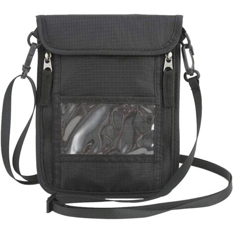 Portefeuille de voyage et porte-passeport sécurisés avec blocage RFID