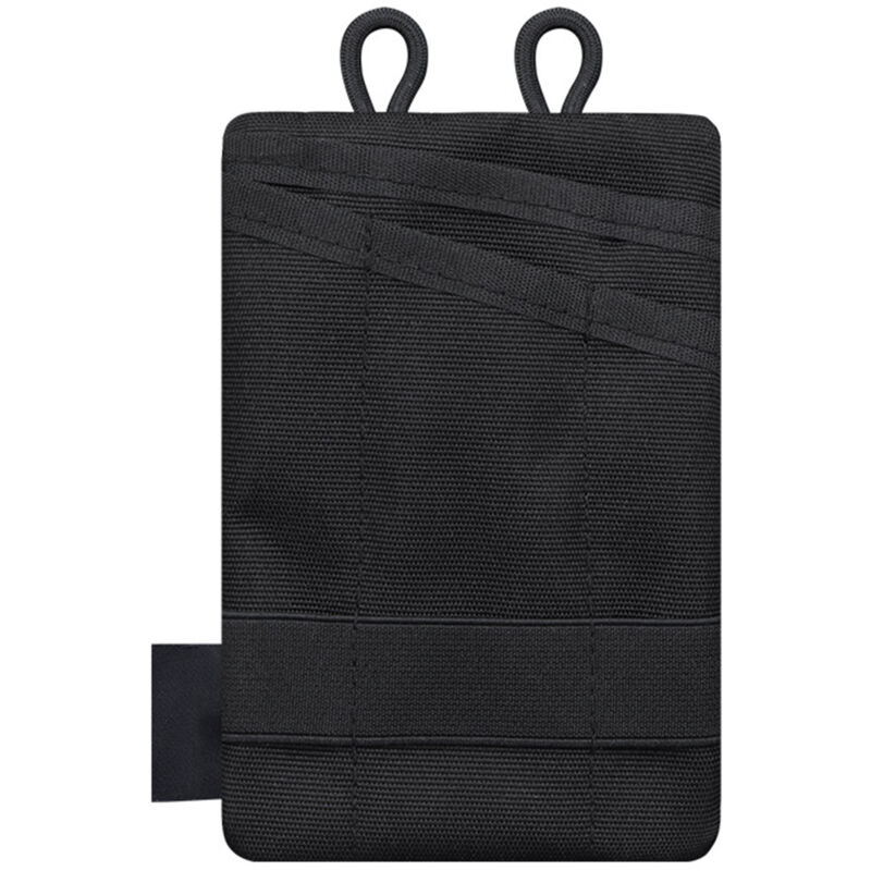 Portefeuille Multifonction Homme Noir - Mini Organisateur Clés Carte Outil Lampe Torche