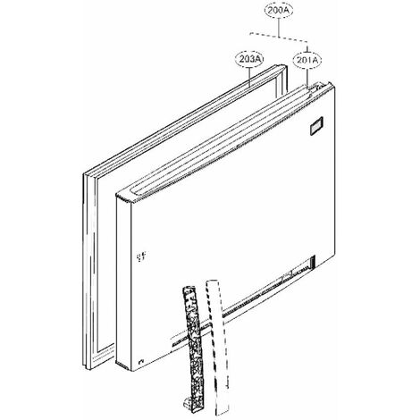 Portello del freezer (rif. 200A) - Frigorifero, congelatore - LG - 322604