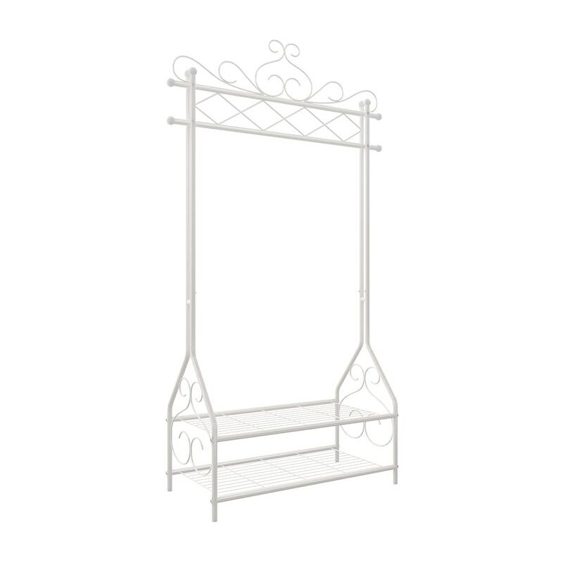 Portemanteau étagère beige