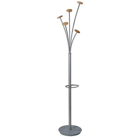 Portemanteau Festival - corps gris /patères bois