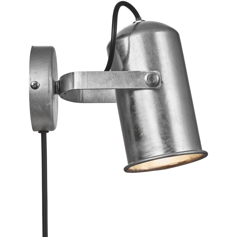 Applique murale porter Métal Acier galvanisé, H.17 - IP20 - E27 / Nordlux Intérieur