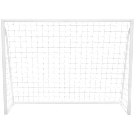 Portería Fútbol Impermeable Plegable Portátil 240x182cm Estuche Transporte y Hoja Meta con 5 Agujeros Puntería Equipo Entrenamiento Fútbol Red Fútbol Gol Fútbol Interior Exterior Montaje Rápido