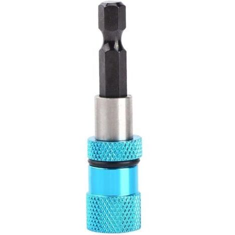 Portes Embout Magnétique Extension de Vissage Tournevis Bar Hex Shank Socket Adaptateur Foret pour électrique Tournevis 1/4inch Hex Longueur 60mm