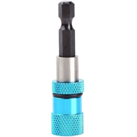 Portes Embout Magnétique Extension de Vissage Tournevis Bar Hex Shank Socket Adaptateur Foret pour électrique Tournevis 1/4inch Hex Longueur 60mm