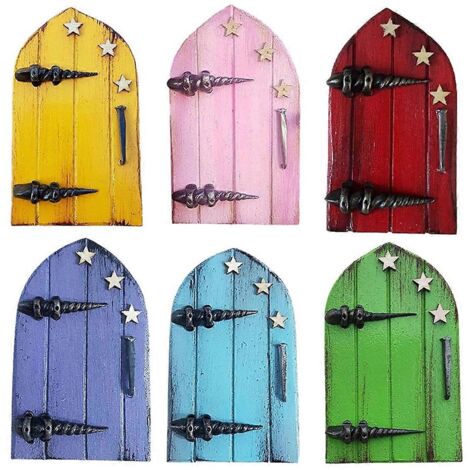 Portes féeriques pour arbres d'extérieur et troncs d'arbres, pour la décoration de chambres d'enfants ---