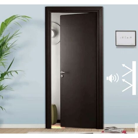 Portes insonorisées 37 db avec seuil mobile 70x210 POUSSER A DROITE