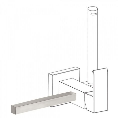 Porte‑serviettes accessoires 180 mm. (pour réf.: 006.123.01.AC, 006.123.02.AC). - TRES 03412402AC