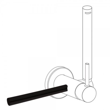 Porte‑serviettes accessoires 180 mm. (pour réf.: 34.123, 34.122, 205.223.01, 205 - TRES 03412401NM