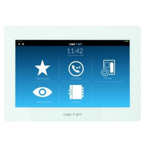 Portier vidéo mains libres 100% tactile CAME 840CH-0080