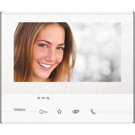 PORTIER VIDÉO PORTIER TÉLÉPHONIQUE CLASSE 100 CONNECTÉ 2-FILS WI-FI COULEUR LCD ÉCRAN COULEUR 344682