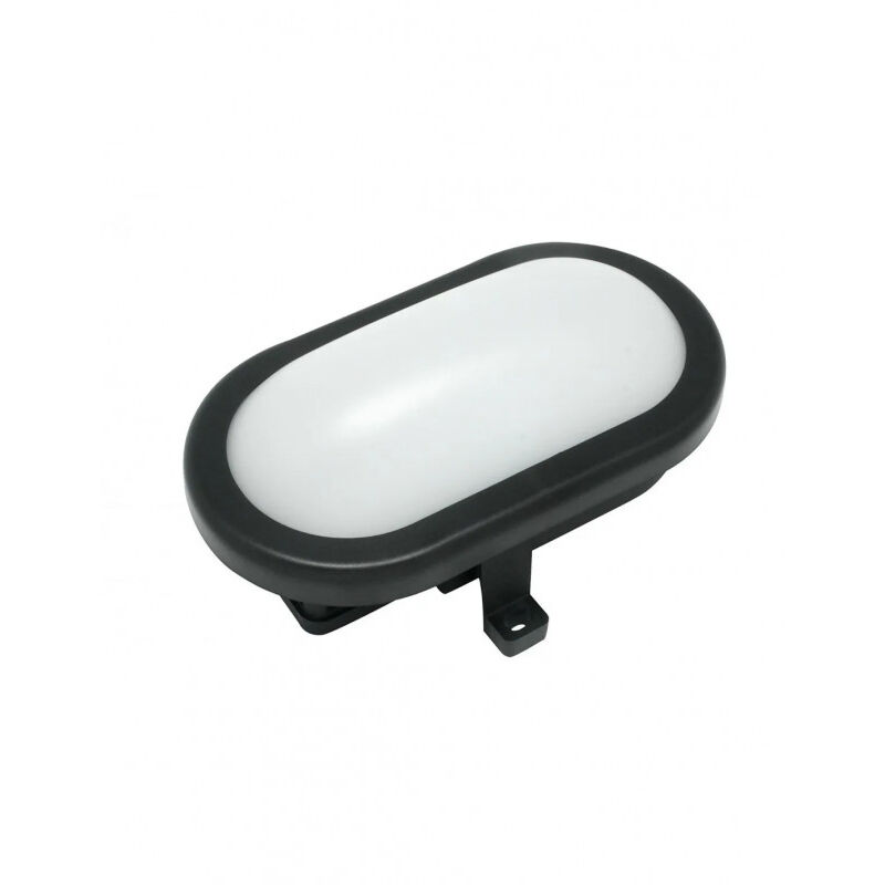 

Led ojo de buey ovalado 10W, 4000K, luz cálida 700 lm, 120x180x80, negro