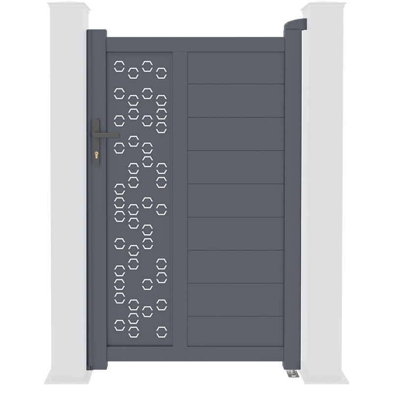 Portillon aluminium 1m ADULA 100x160cm