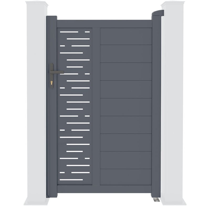 Portillon aluminium 1m arlberg 100x160cm