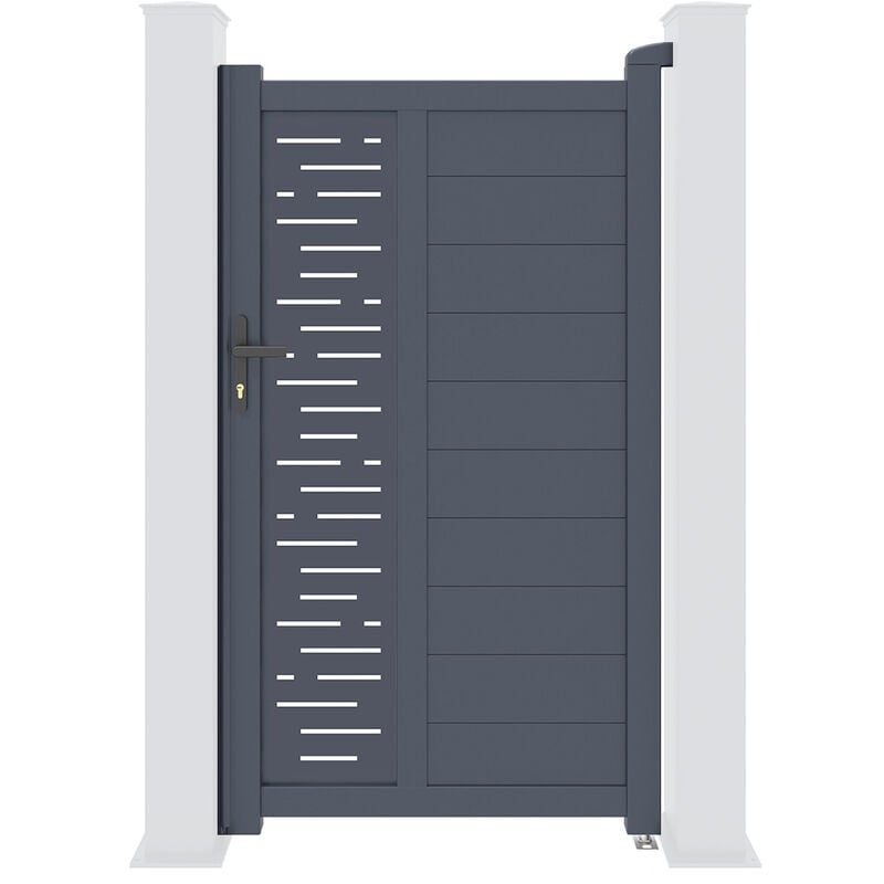 Portillon aluminium 1m arlberg 100x180cm