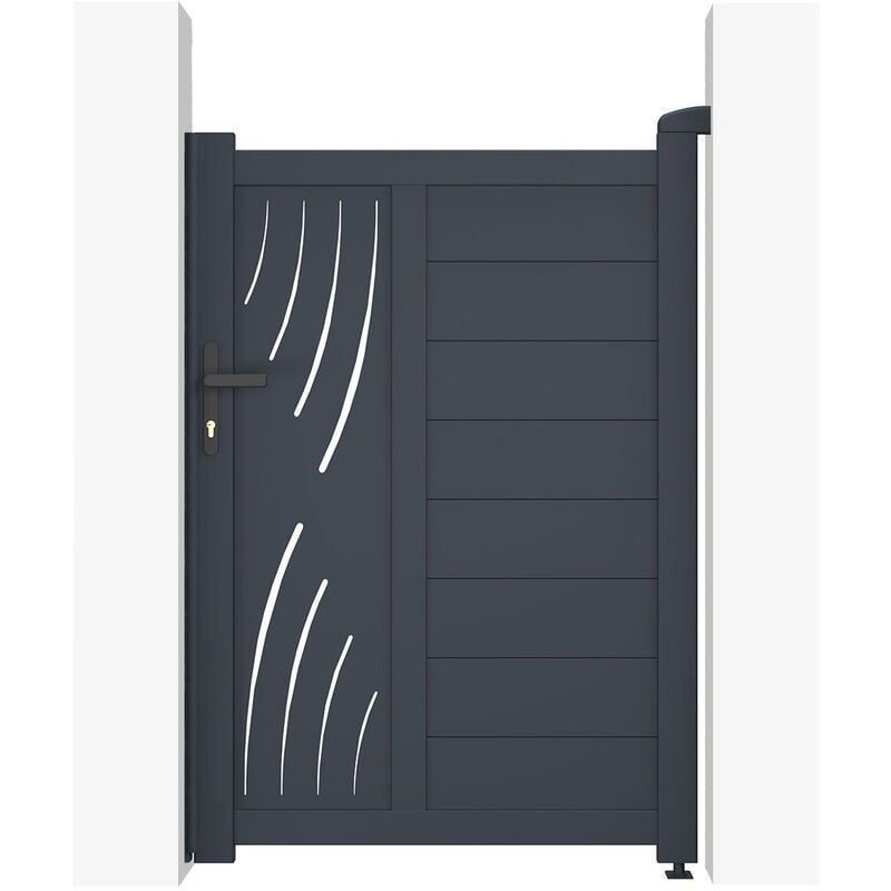 Portillon aluminium 1m veleta 100x140cm