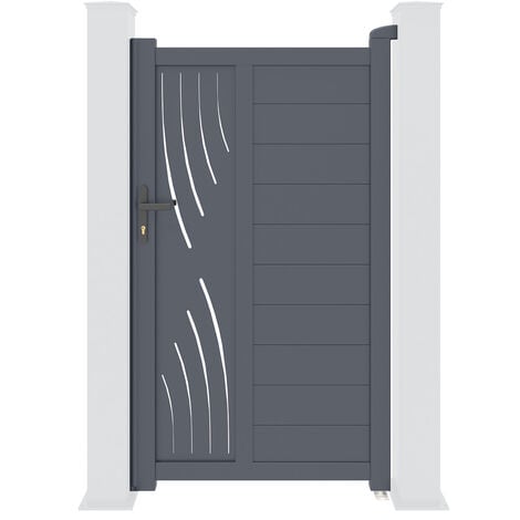 CASANOOV Portillon aluminium 1m VELETA 100x180cm