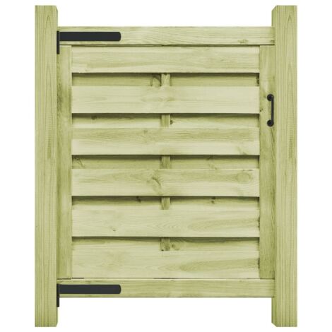 Portillon Bois de pin imprégné 100x100 Vert 3
